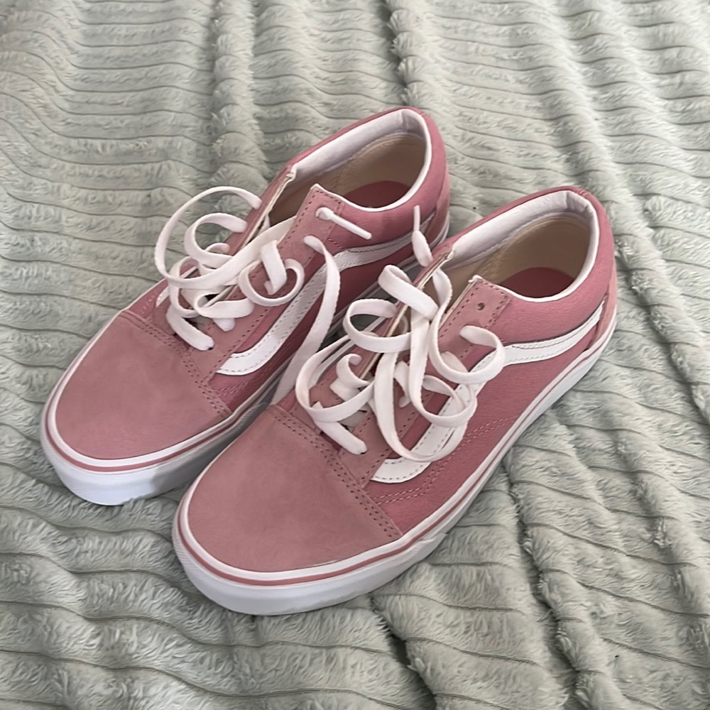 pink old skool shoes - brand new but no box